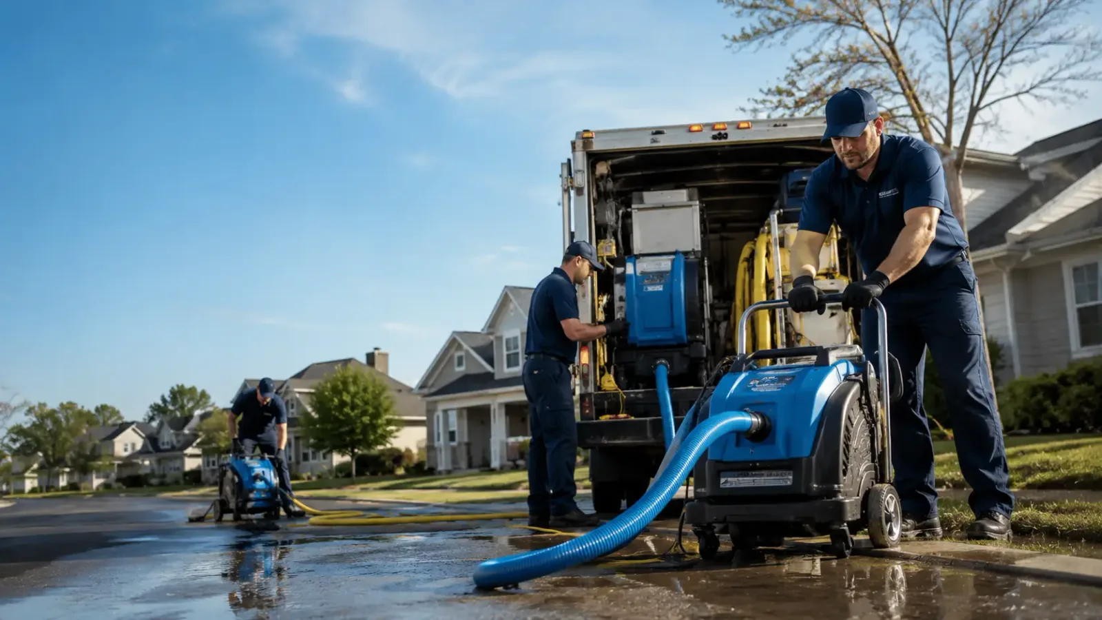 Flood Damage Cleanup in Dunlo, PA